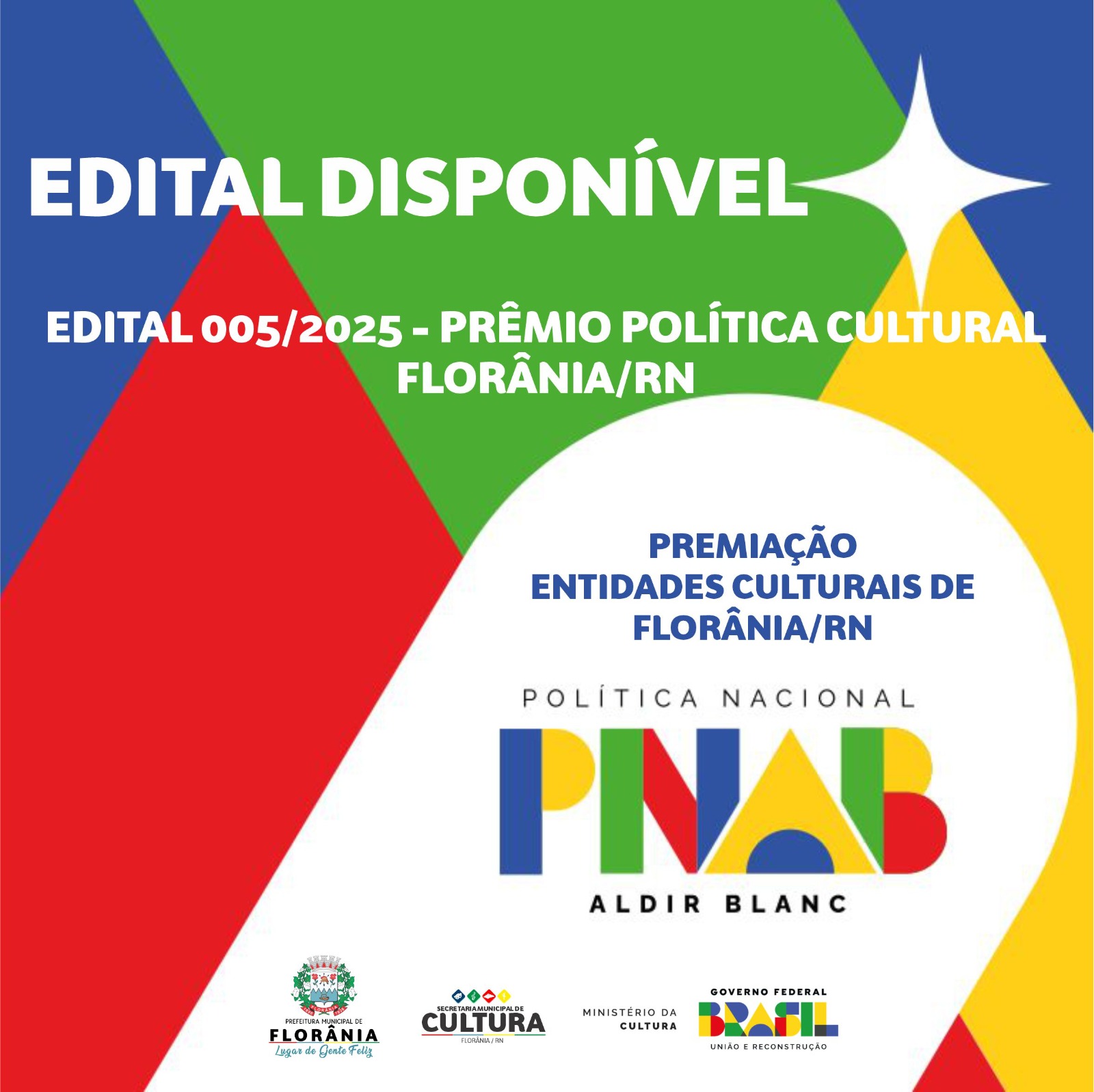 Imagem da notícia: EDITAL DISPONÍVEL