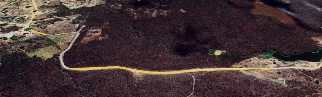 Imagem da obra Estrada de acesso a comunidade cajueiro e distrito rural joão da cruz